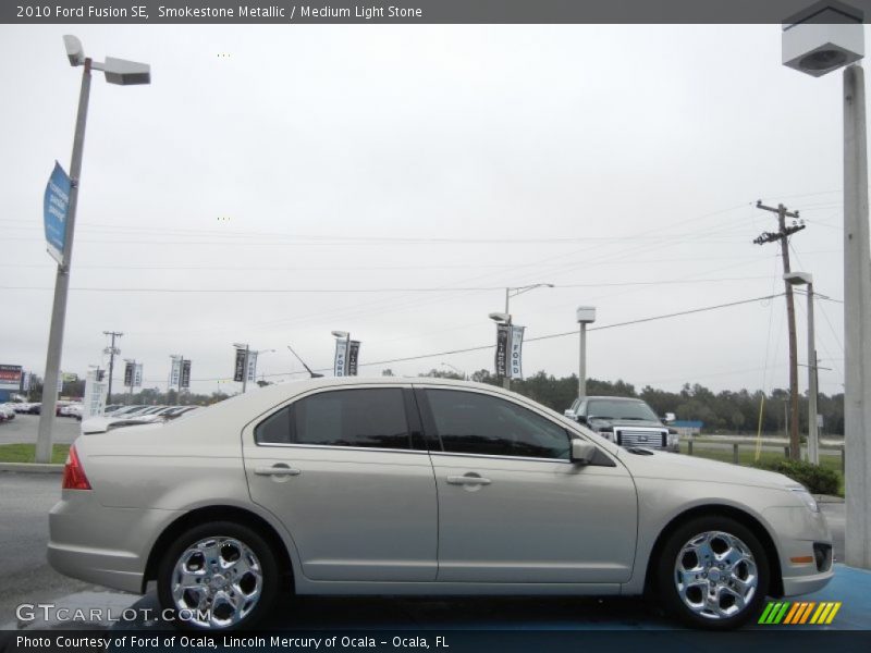 Smokestone Metallic / Medium Light Stone 2010 Ford Fusion SE