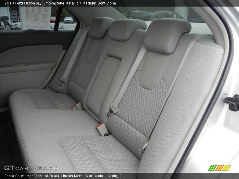 Smokestone Metallic / Medium Light Stone 2010 Ford Fusion SE
