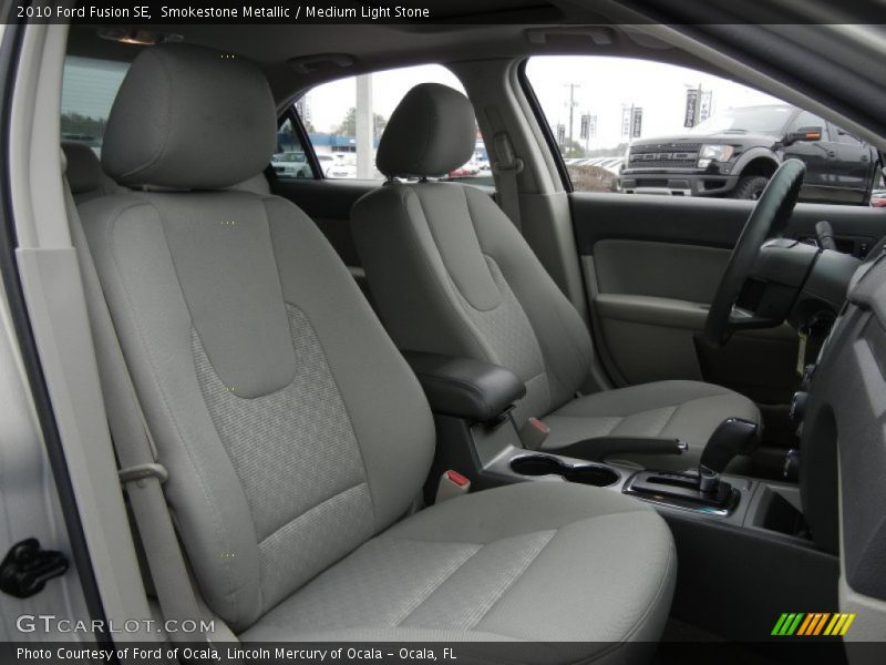 Smokestone Metallic / Medium Light Stone 2010 Ford Fusion SE