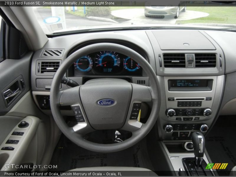 Smokestone Metallic / Medium Light Stone 2010 Ford Fusion SE