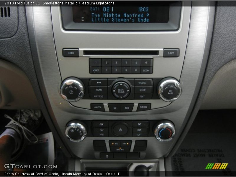 Smokestone Metallic / Medium Light Stone 2010 Ford Fusion SE