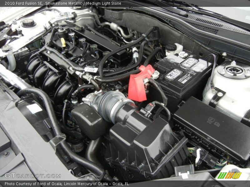 Smokestone Metallic / Medium Light Stone 2010 Ford Fusion SE