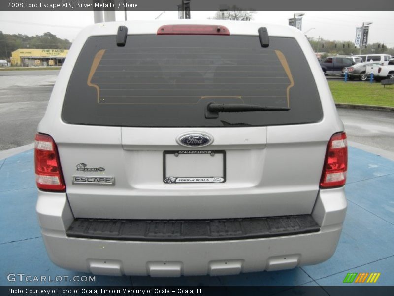Silver Metallic / Stone 2008 Ford Escape XLS