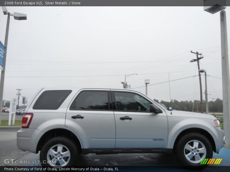 Silver Metallic / Stone 2008 Ford Escape XLS