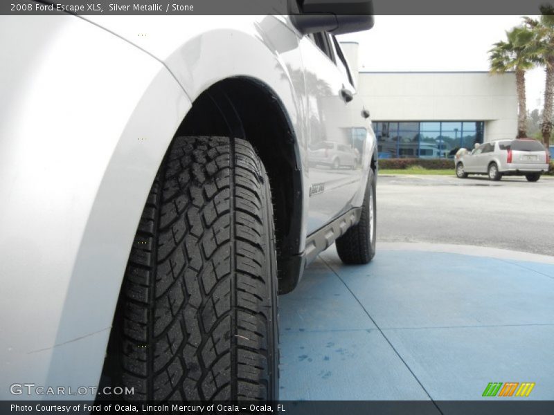 Silver Metallic / Stone 2008 Ford Escape XLS