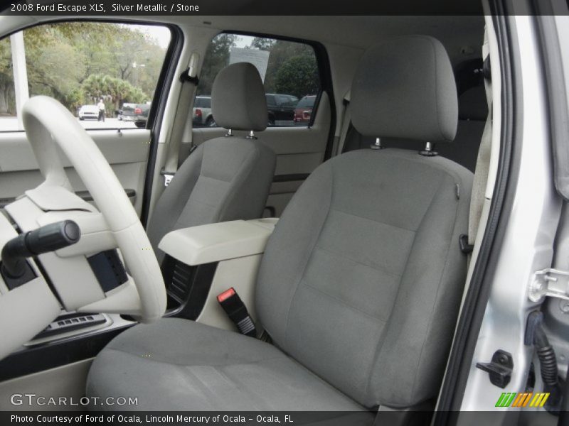 Silver Metallic / Stone 2008 Ford Escape XLS