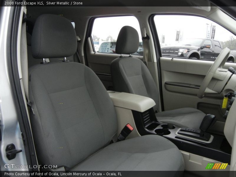 Silver Metallic / Stone 2008 Ford Escape XLS
