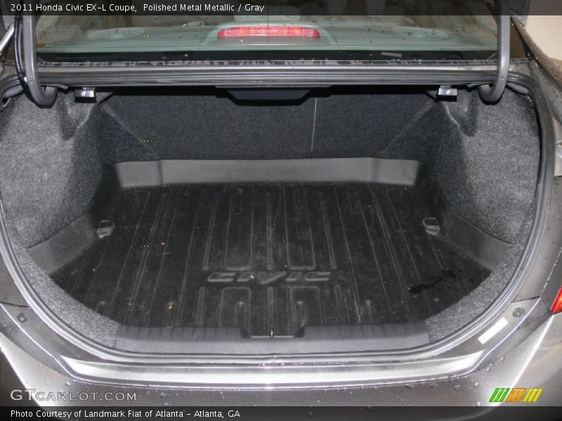 Polished Metal Metallic / Gray 2011 Honda Civic EX-L Coupe