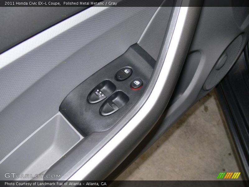 Polished Metal Metallic / Gray 2011 Honda Civic EX-L Coupe