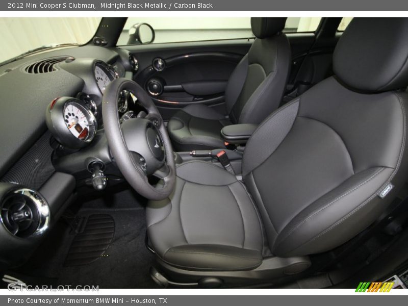 Midnight Black Metallic / Carbon Black 2012 Mini Cooper S Clubman