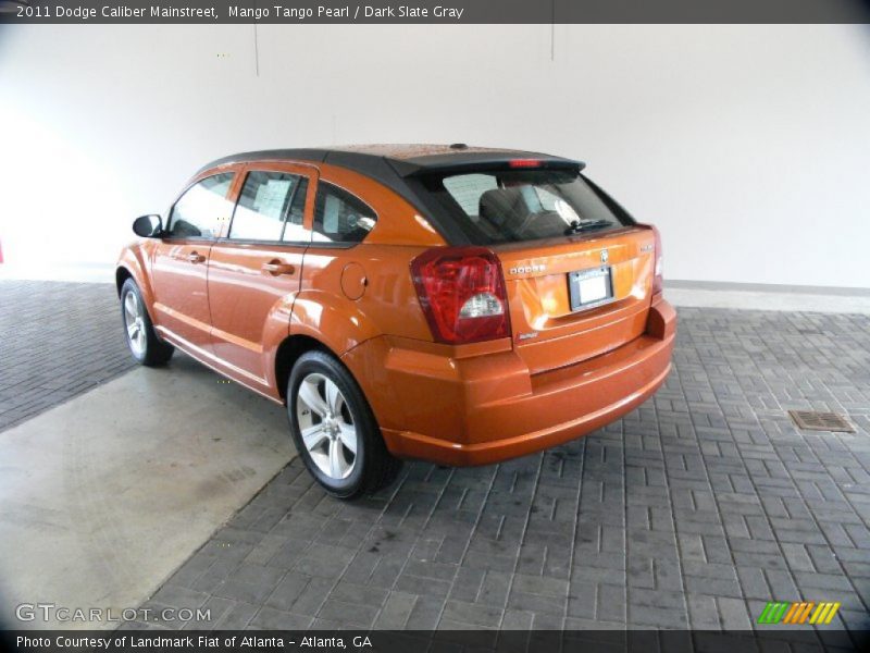 Mango Tango Pearl / Dark Slate Gray 2011 Dodge Caliber Mainstreet