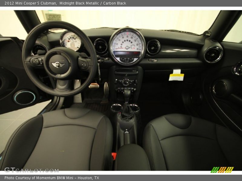 Midnight Black Metallic / Carbon Black 2012 Mini Cooper S Clubman