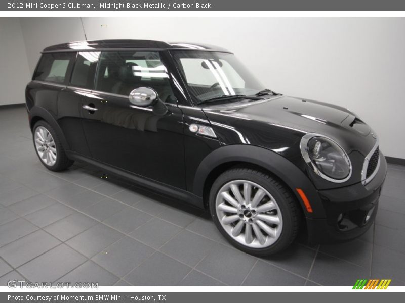 Midnight Black Metallic / Carbon Black 2012 Mini Cooper S Clubman