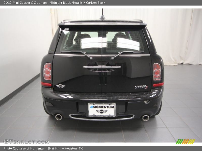 Midnight Black Metallic / Carbon Black 2012 Mini Cooper S Clubman