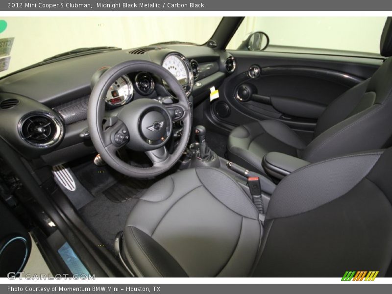 Midnight Black Metallic / Carbon Black 2012 Mini Cooper S Clubman