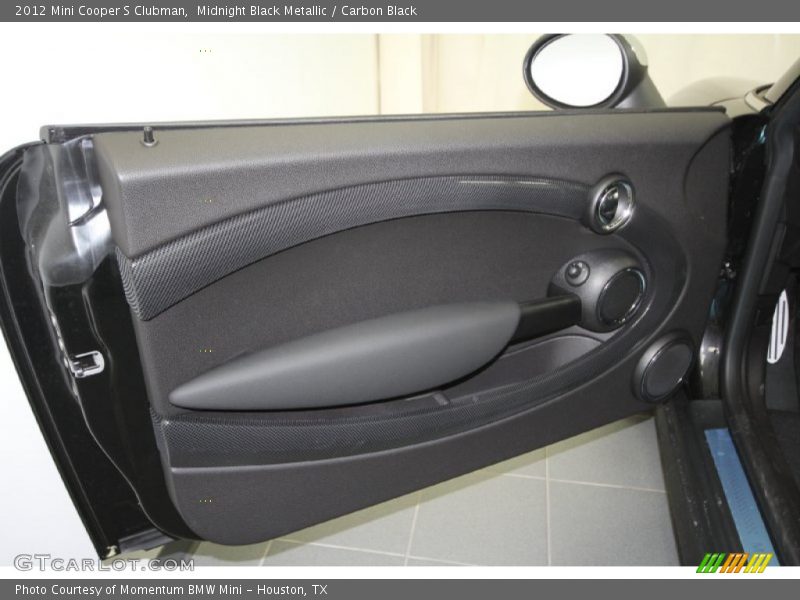 Midnight Black Metallic / Carbon Black 2012 Mini Cooper S Clubman