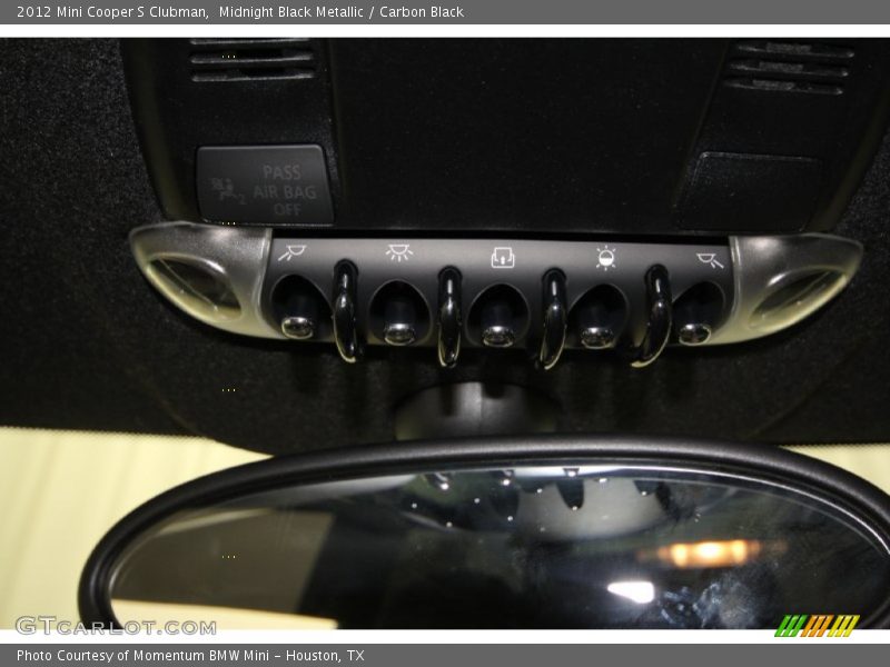 Midnight Black Metallic / Carbon Black 2012 Mini Cooper S Clubman