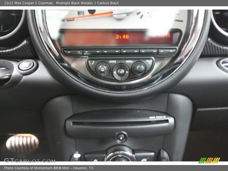 Midnight Black Metallic / Carbon Black 2012 Mini Cooper S Clubman