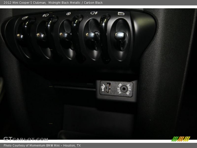 Midnight Black Metallic / Carbon Black 2012 Mini Cooper S Clubman