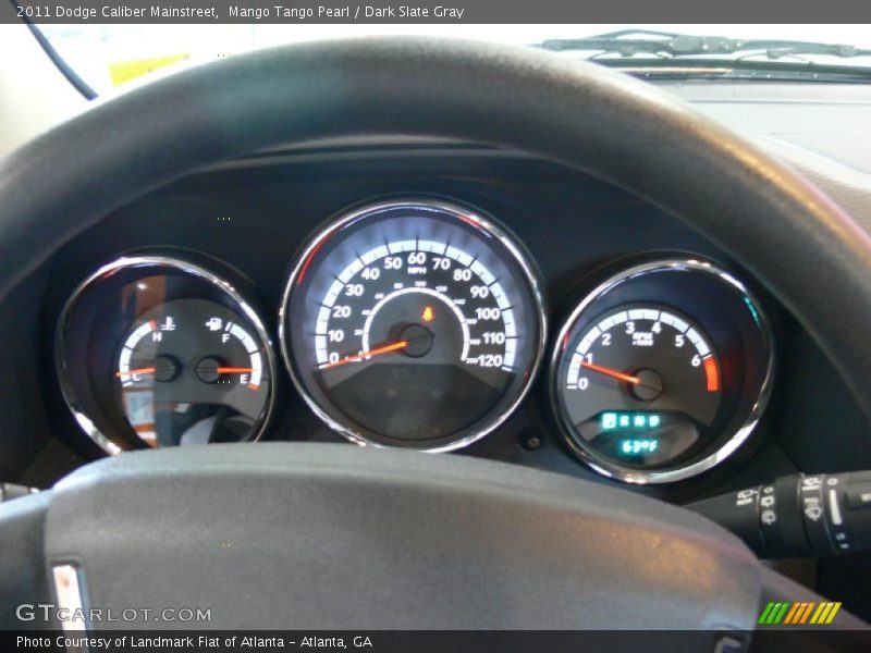 Mango Tango Pearl / Dark Slate Gray 2011 Dodge Caliber Mainstreet