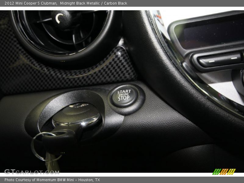 Midnight Black Metallic / Carbon Black 2012 Mini Cooper S Clubman