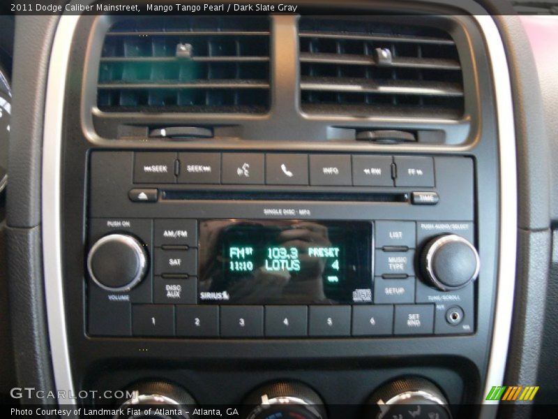 Mango Tango Pearl / Dark Slate Gray 2011 Dodge Caliber Mainstreet