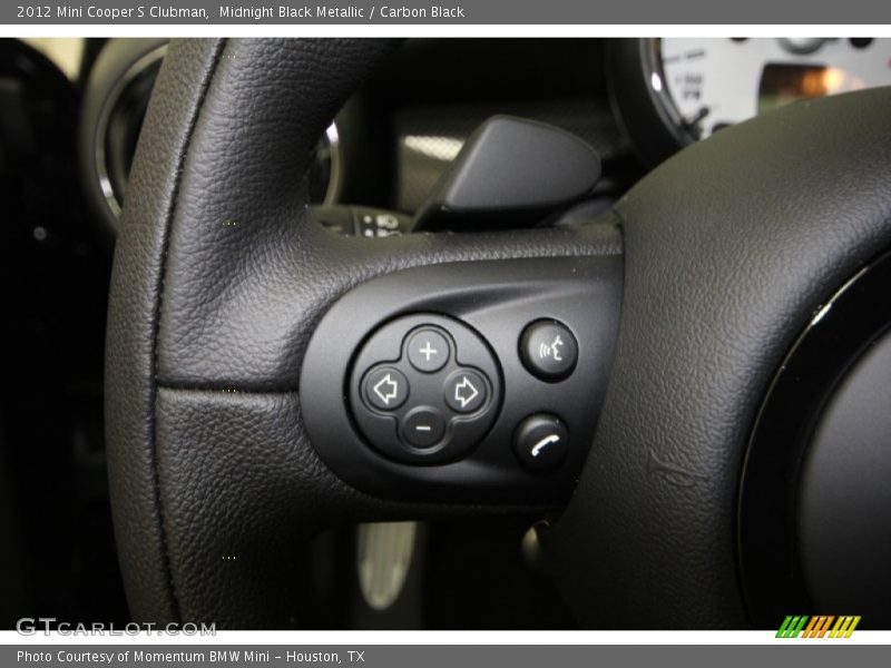 Midnight Black Metallic / Carbon Black 2012 Mini Cooper S Clubman
