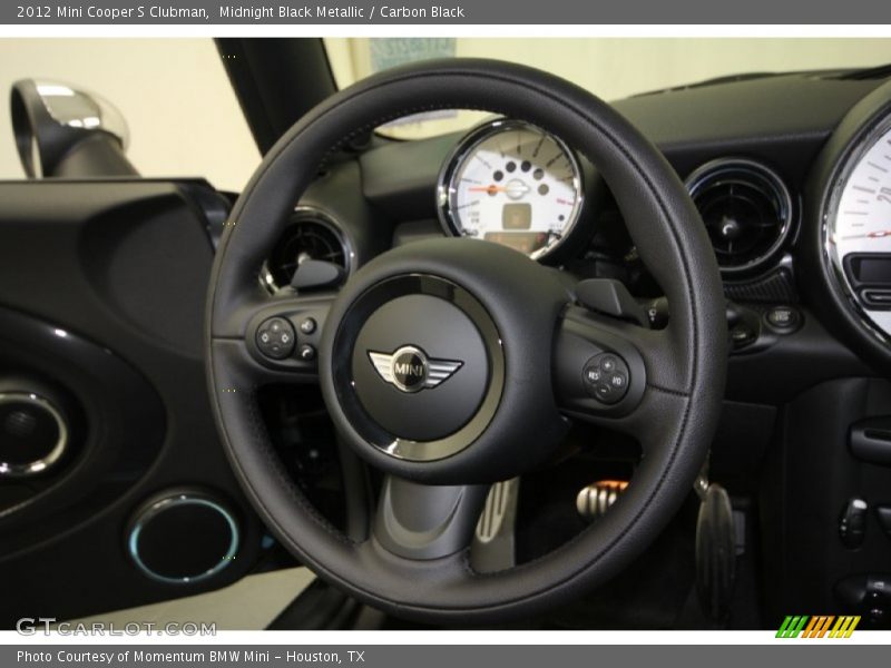 Midnight Black Metallic / Carbon Black 2012 Mini Cooper S Clubman