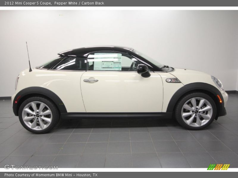  2012 Cooper S Coupe Pepper White
