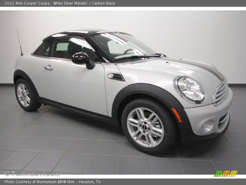  2012 Cooper Coupe White Silver Metallic