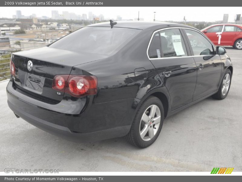 Black Uni / Anthracite 2009 Volkswagen Jetta SE Sedan