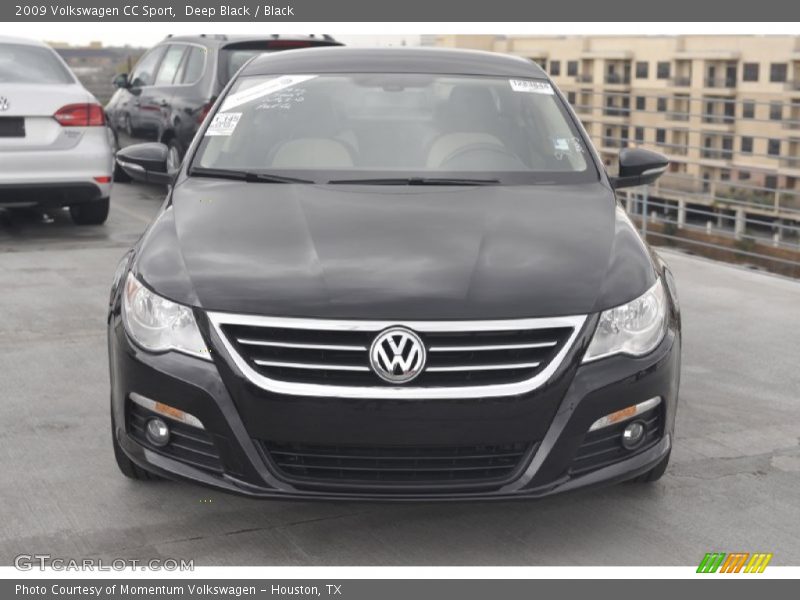 Deep Black / Black 2009 Volkswagen CC Sport