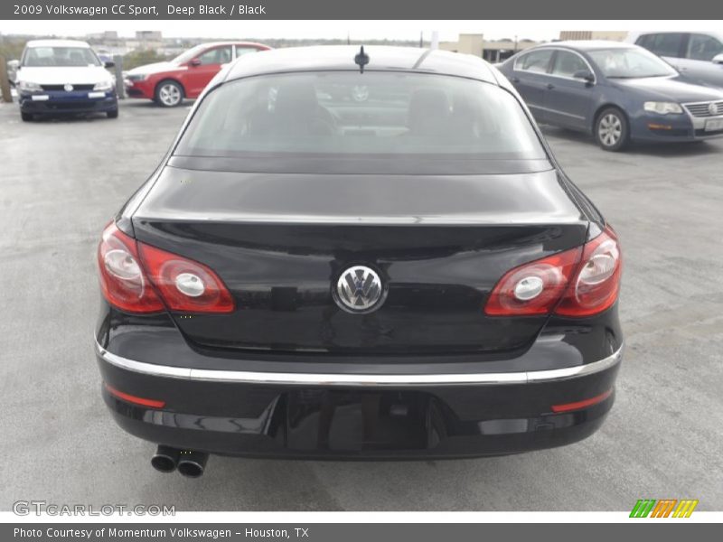 Deep Black / Black 2009 Volkswagen CC Sport