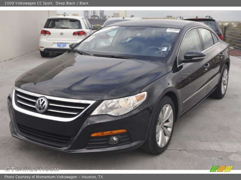 Deep Black / Black 2009 Volkswagen CC Sport