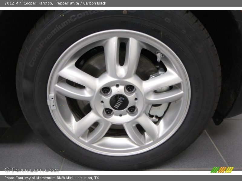 Pepper White / Carbon Black 2012 Mini Cooper Hardtop
