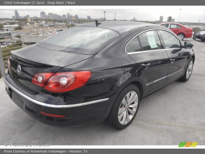 Deep Black / Black 2009 Volkswagen CC Sport