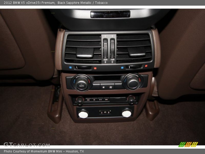 Black Sapphire Metallic / Tobacco 2012 BMW X5 xDrive35i Premium
