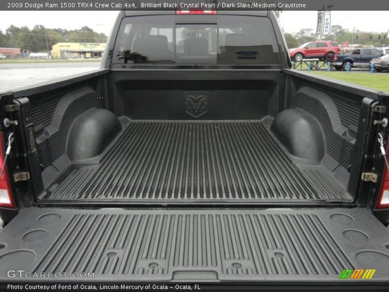 Brilliant Black Crystal Pearl / Dark Slate/Medium Graystone 2009 Dodge Ram 1500 TRX4 Crew Cab 4x4