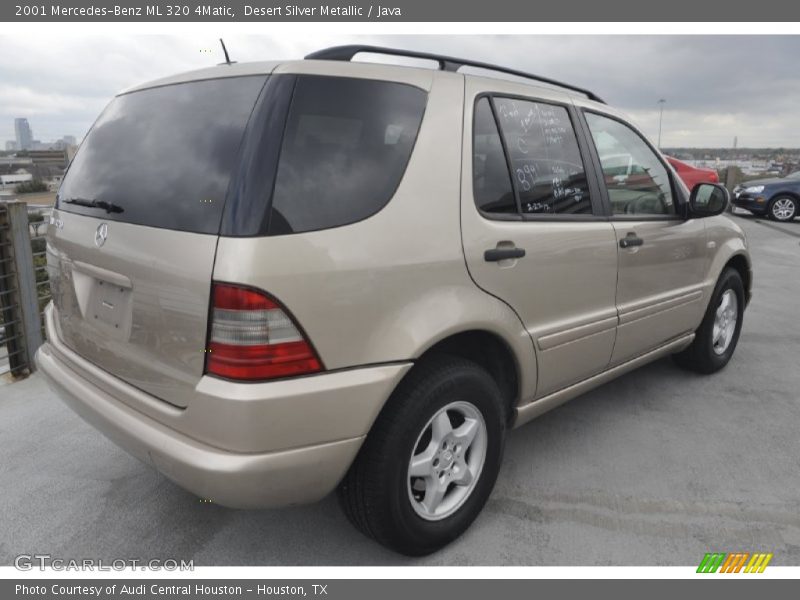 Desert Silver Metallic / Java 2001 Mercedes-Benz ML 320 4Matic