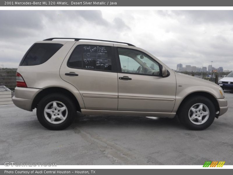 Desert Silver Metallic / Java 2001 Mercedes-Benz ML 320 4Matic