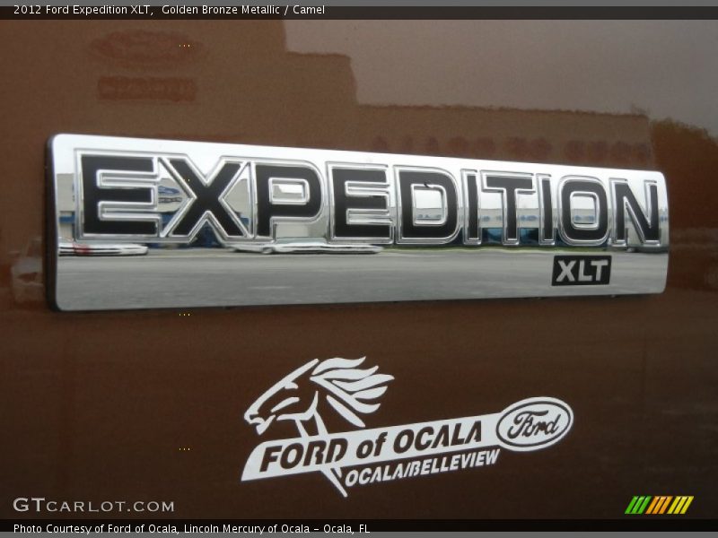 Golden Bronze Metallic / Camel 2012 Ford Expedition XLT