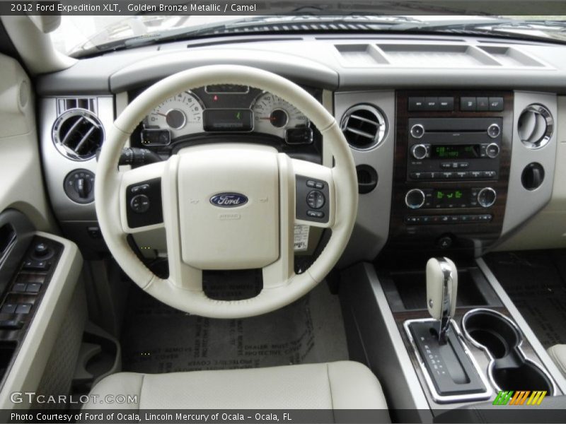 Golden Bronze Metallic / Camel 2012 Ford Expedition XLT