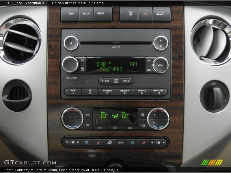 Golden Bronze Metallic / Camel 2012 Ford Expedition XLT