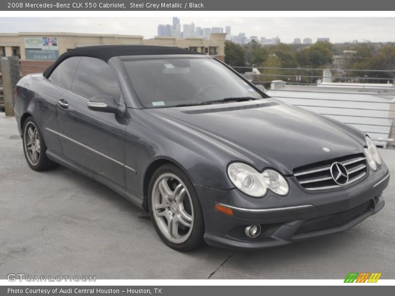 Front 3/4 View of 2008 CLK 550 Cabriolet