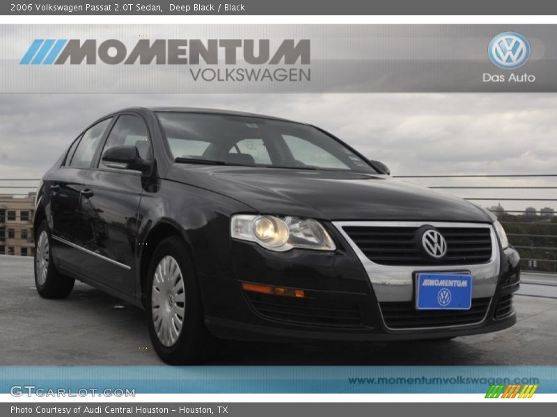 Deep Black / Black 2006 Volkswagen Passat 2.0T Sedan