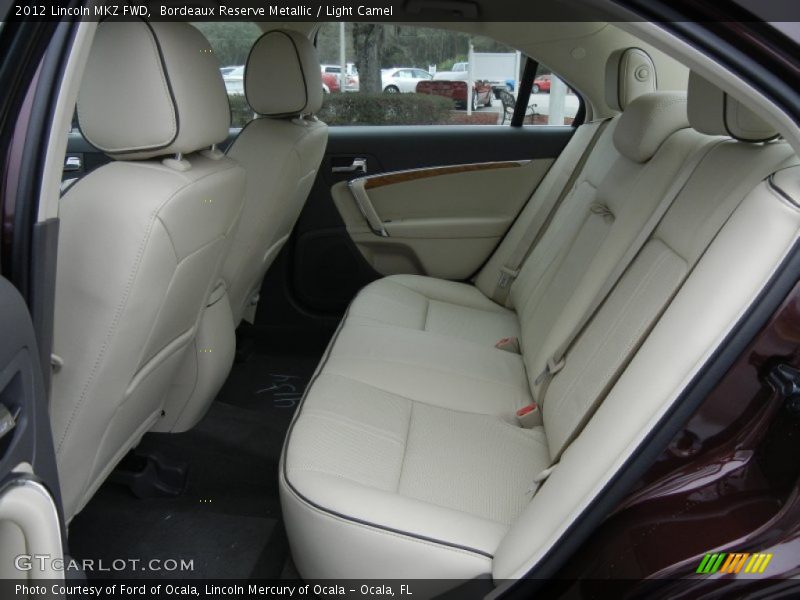 Rear Seat of 2012 MKZ FWD