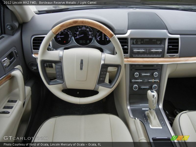 Dashboard of 2012 MKZ FWD