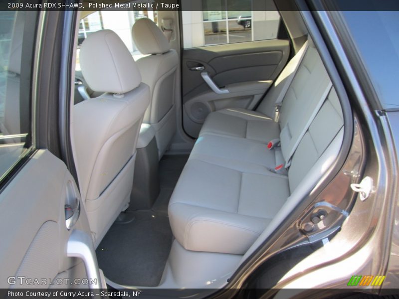Polished Metal Metallic / Taupe 2009 Acura RDX SH-AWD