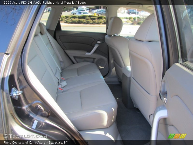 Polished Metal Metallic / Taupe 2009 Acura RDX SH-AWD