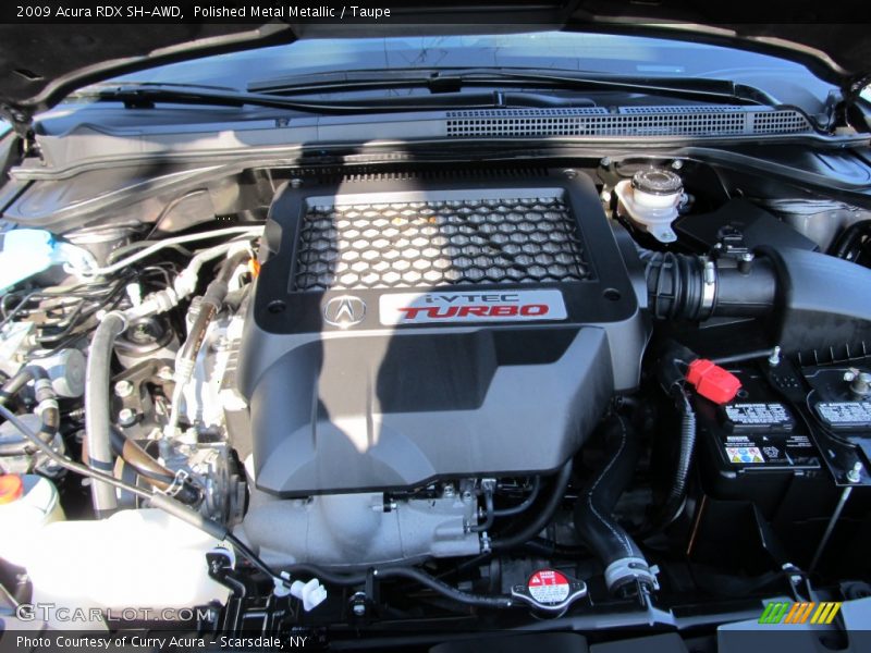 Polished Metal Metallic / Taupe 2009 Acura RDX SH-AWD